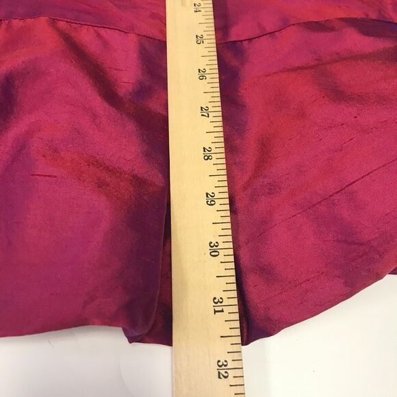 Nicole Miller Collection Dress Womens 6 Iridescent Pink Strapless Cocktail Y2K - Picture 10 of 12